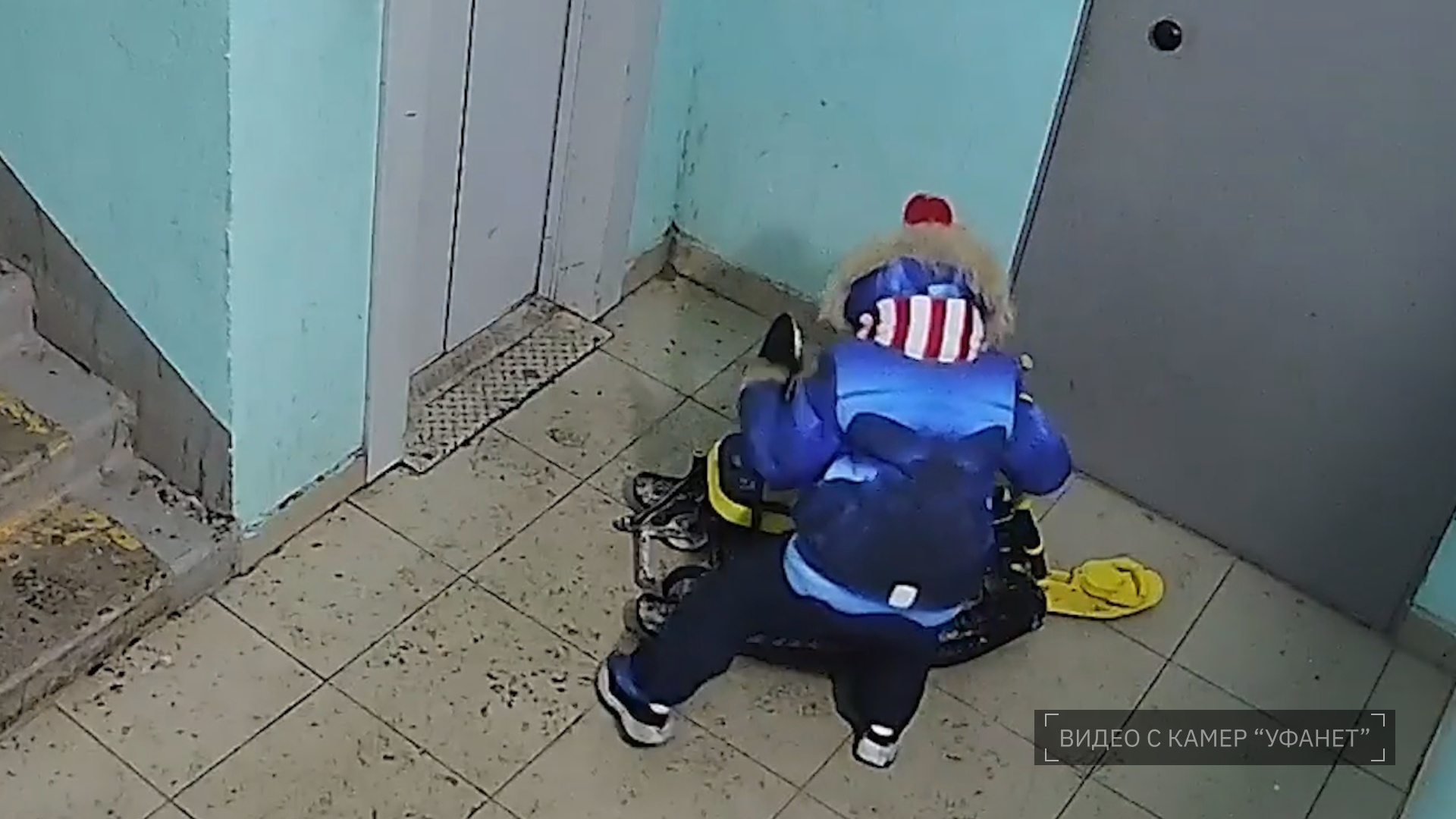 Кадр из репортажа UTV; источник видео – камеры компании «Уфанет»