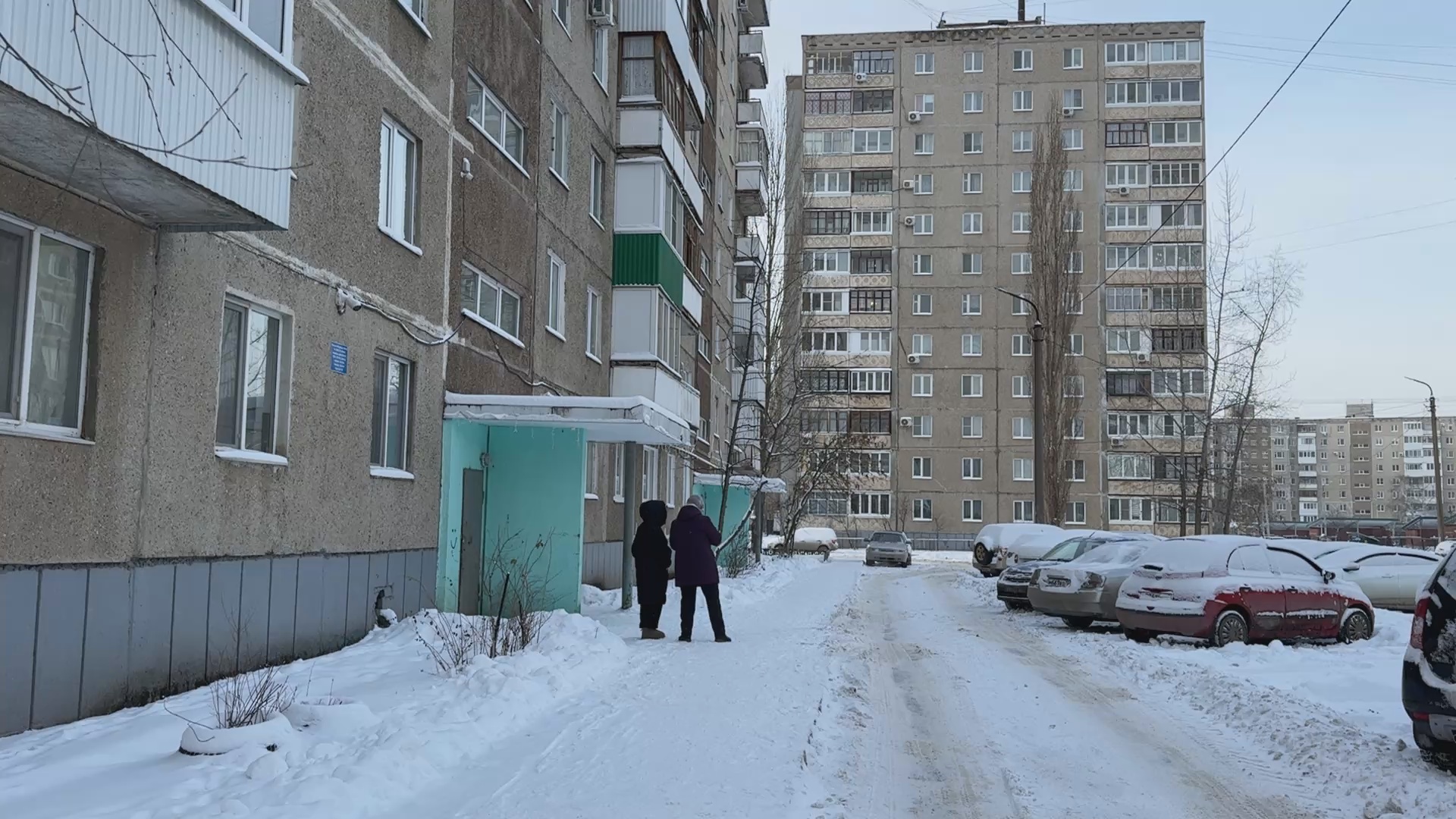 Кадр из репортажа UTV