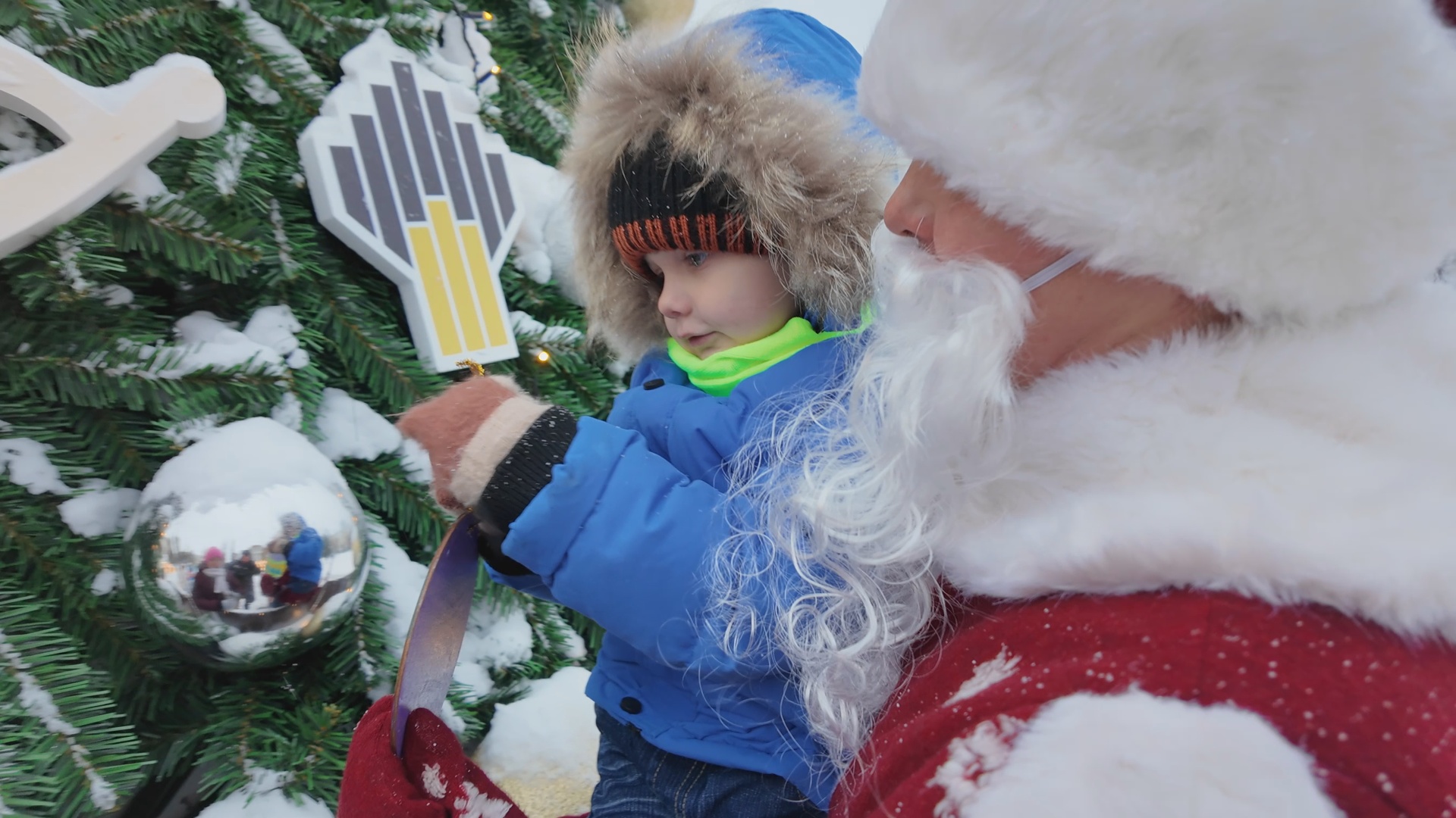 Кадр из репортажа UTV