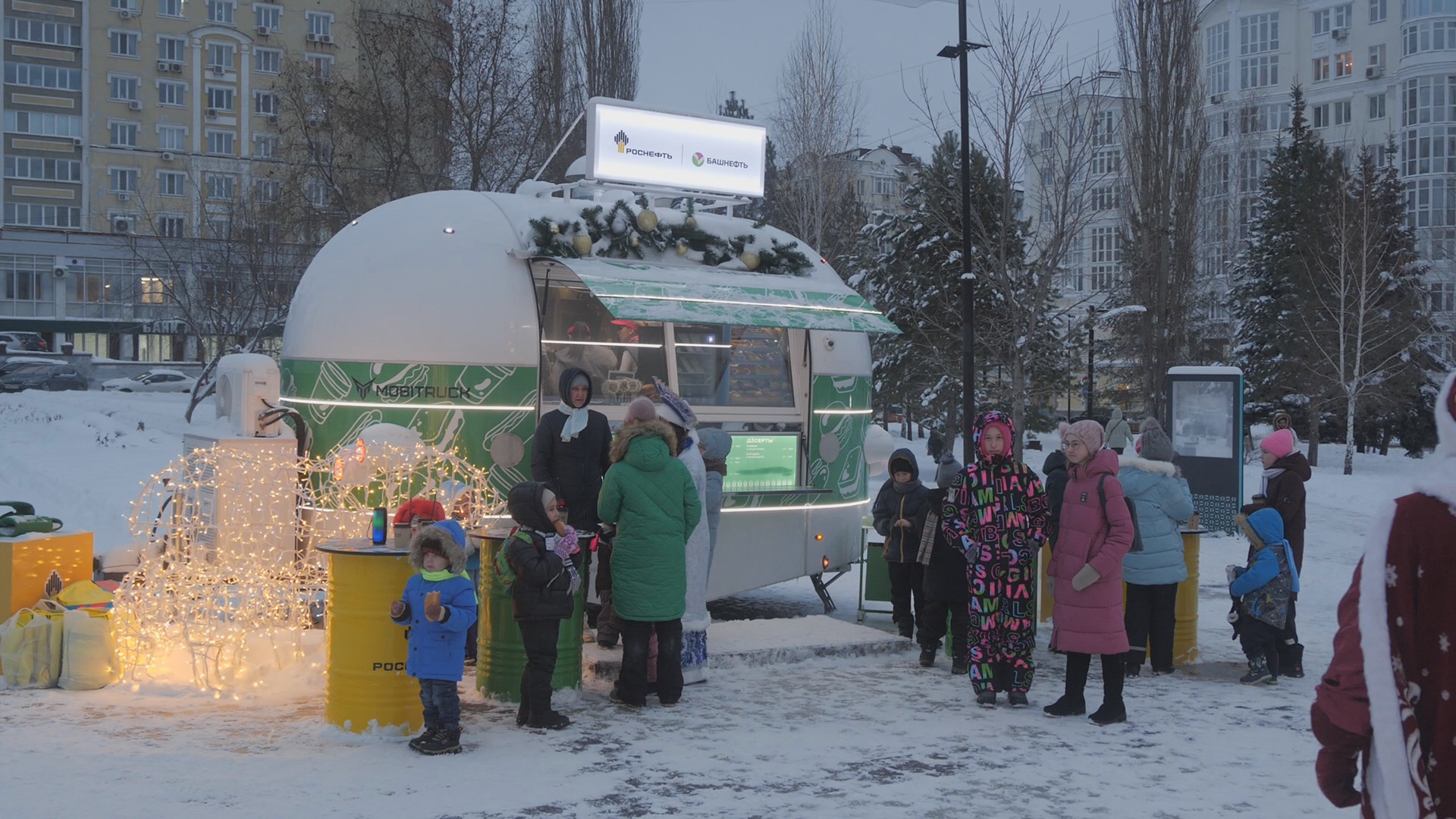 Кадр из репортажа UTV