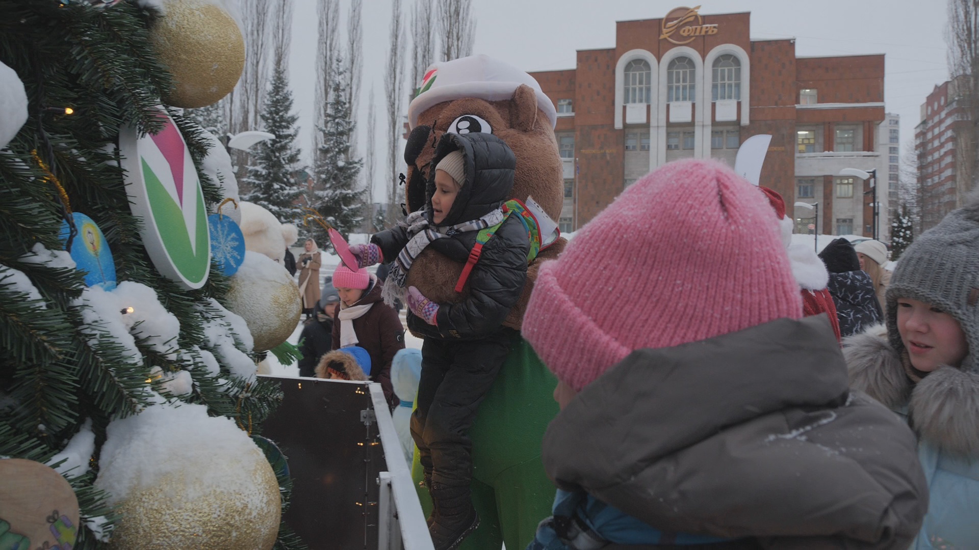 Кадр из репортажа UTV