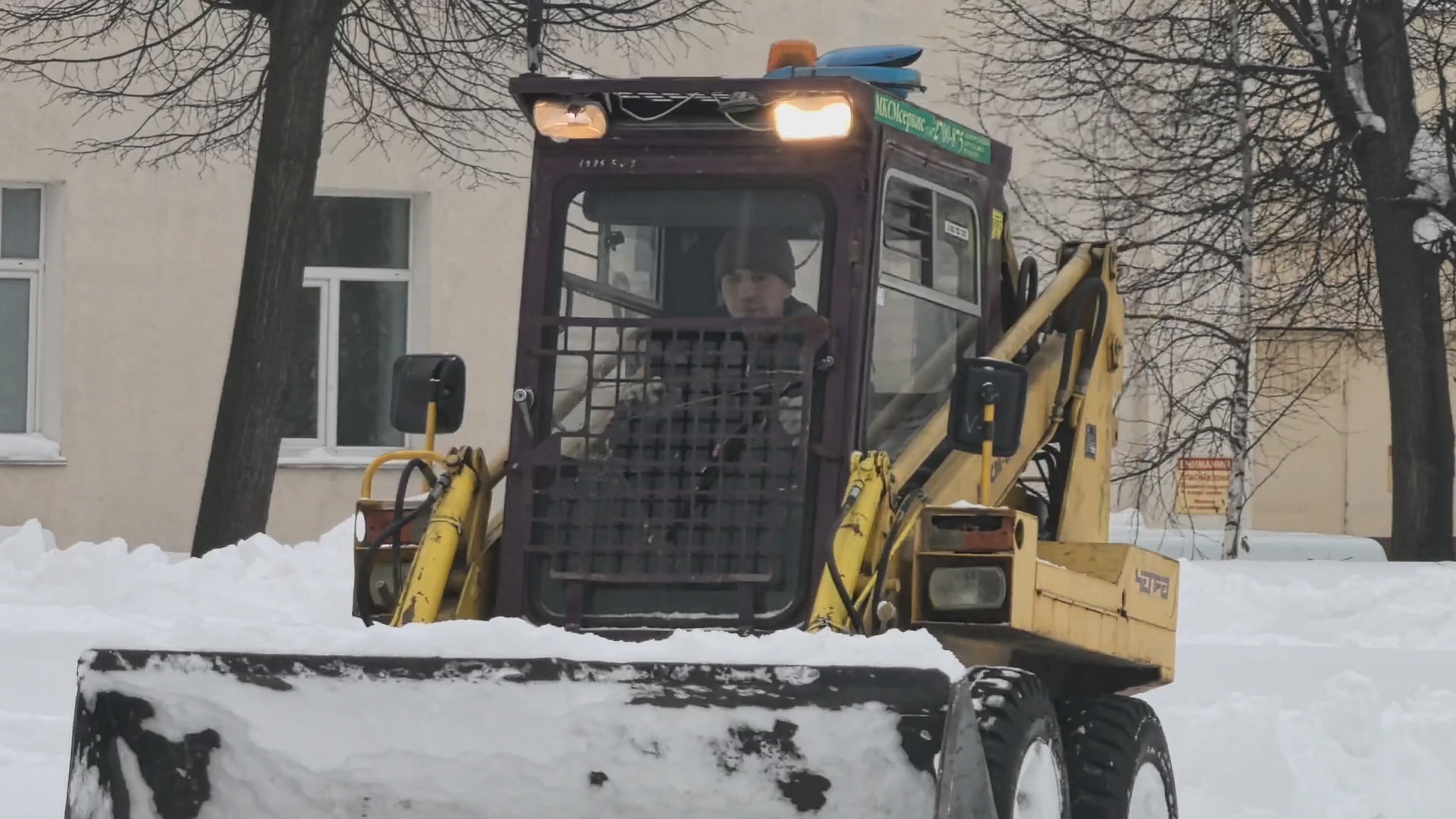 Кадр из репортажа UTV