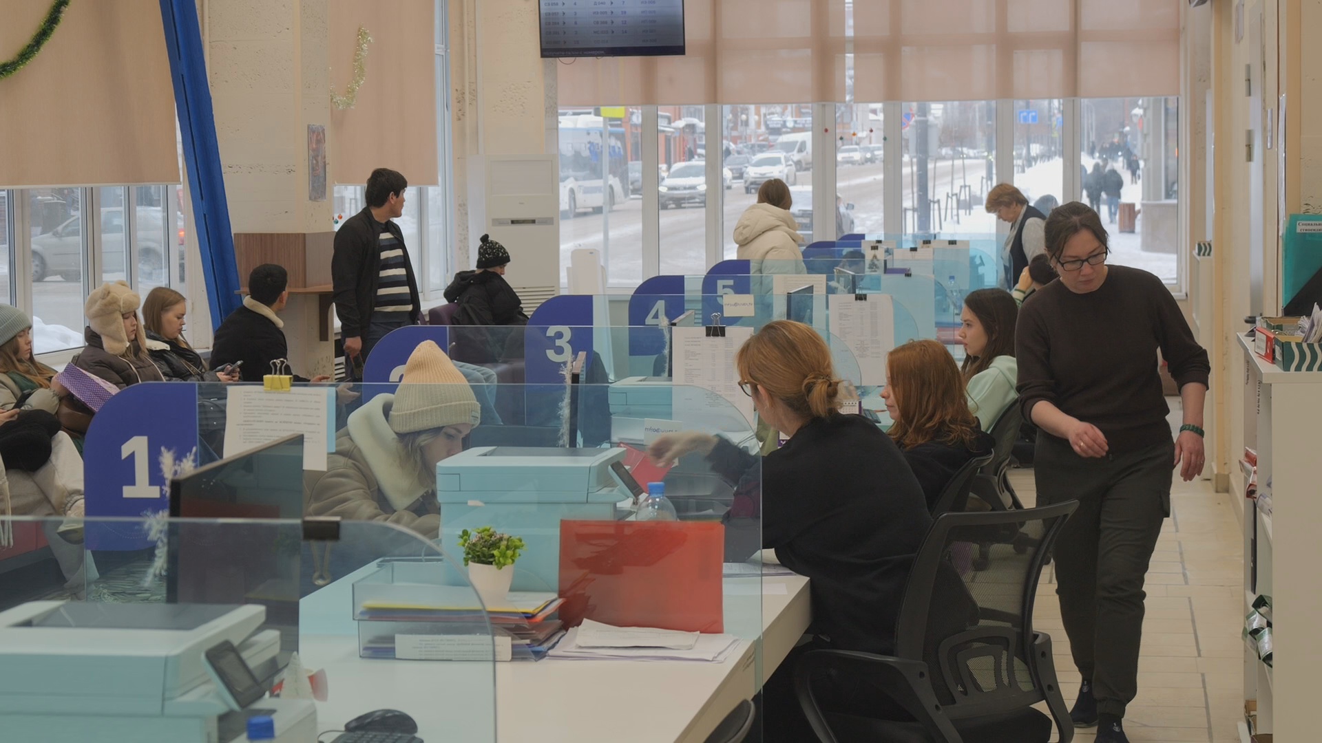 Кадр из репортажа UTV