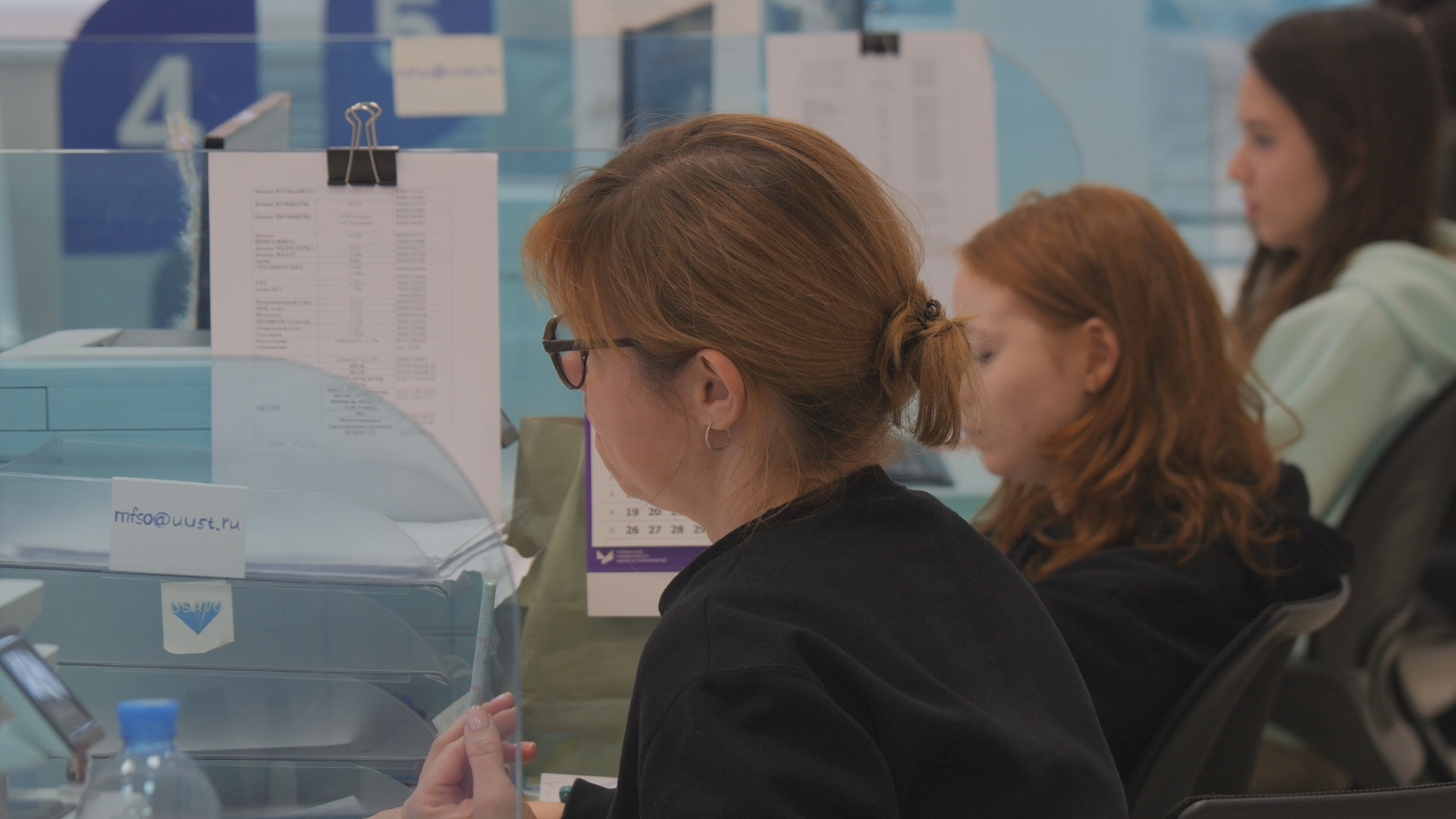 Кадр из репортажа UTV