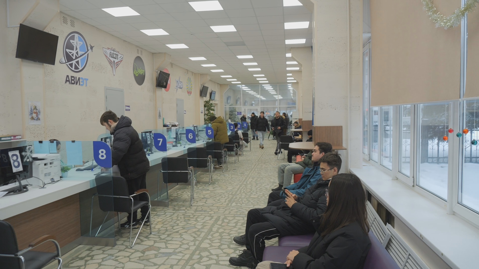 Кадр из репортажа UTV