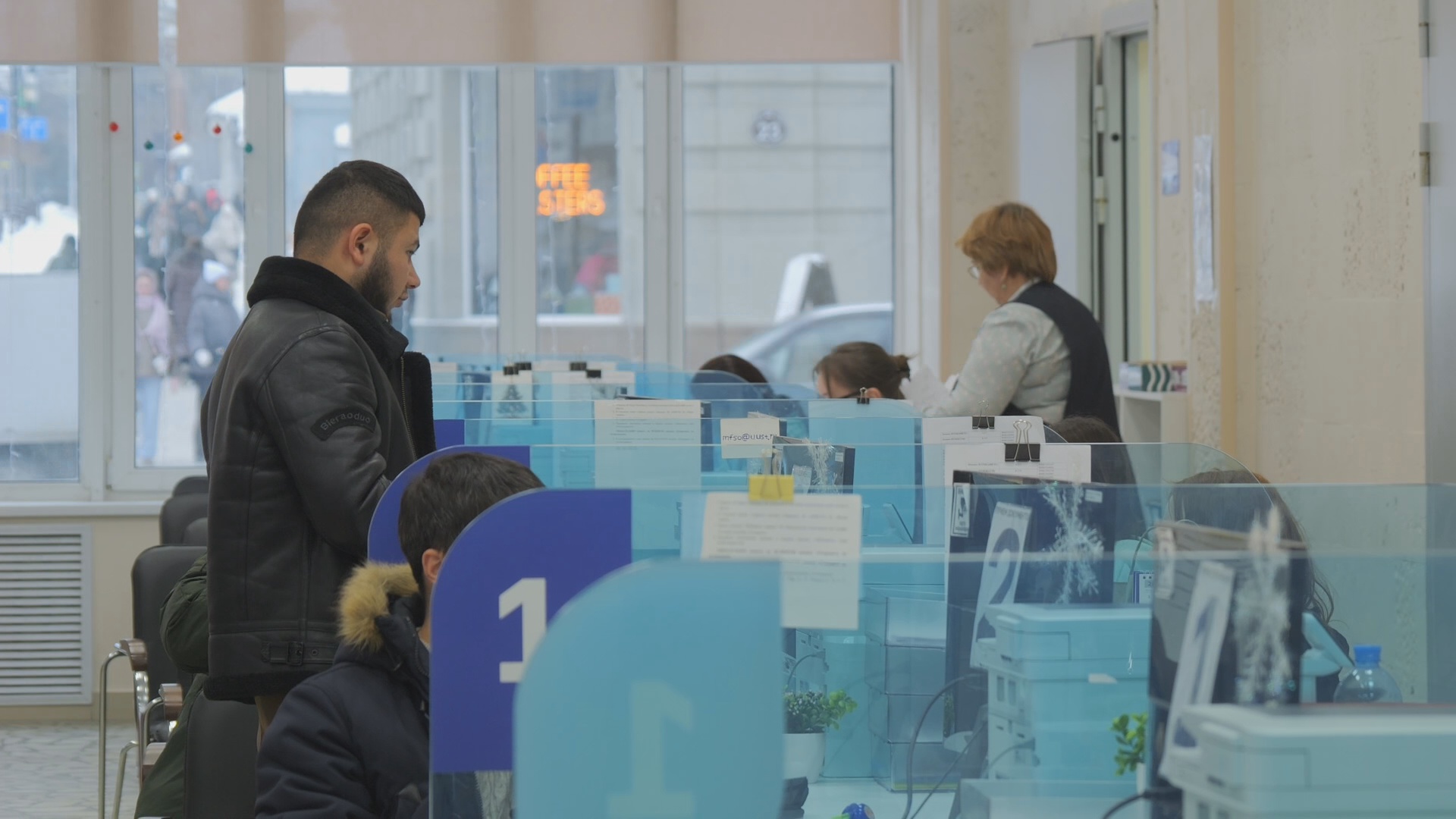 Кадр из репортажа UTV