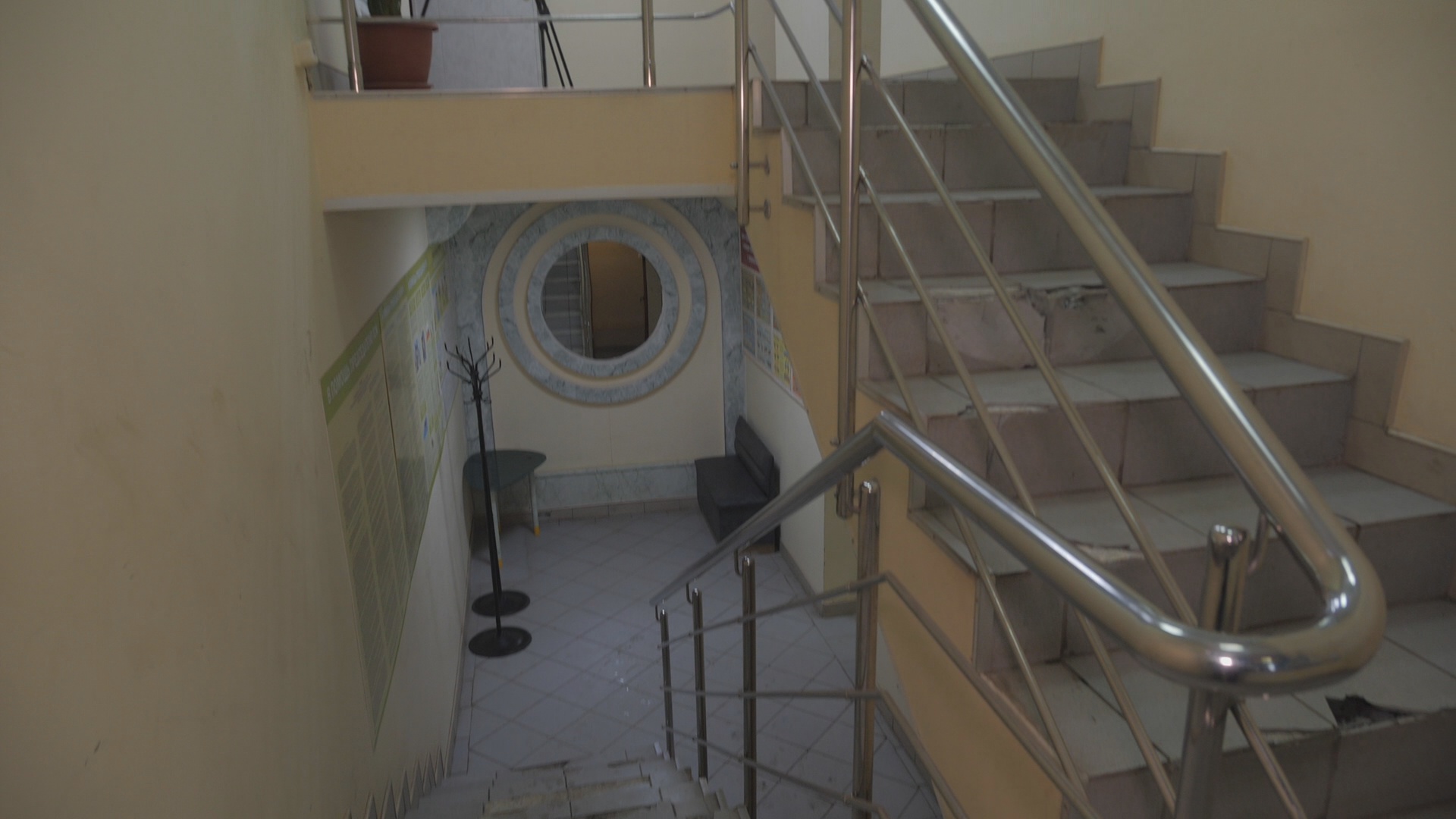 Кадр из репортажа UTV