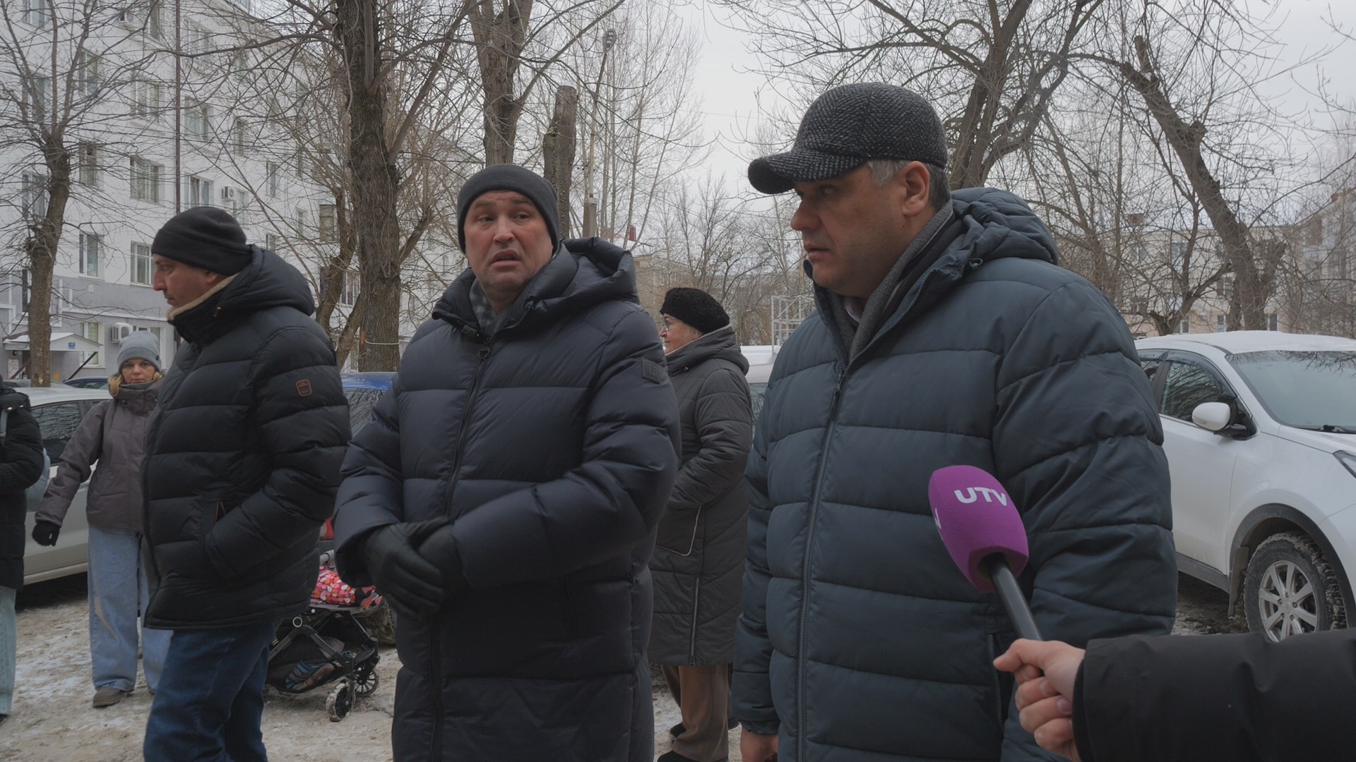 Кадр из репортажа UTV