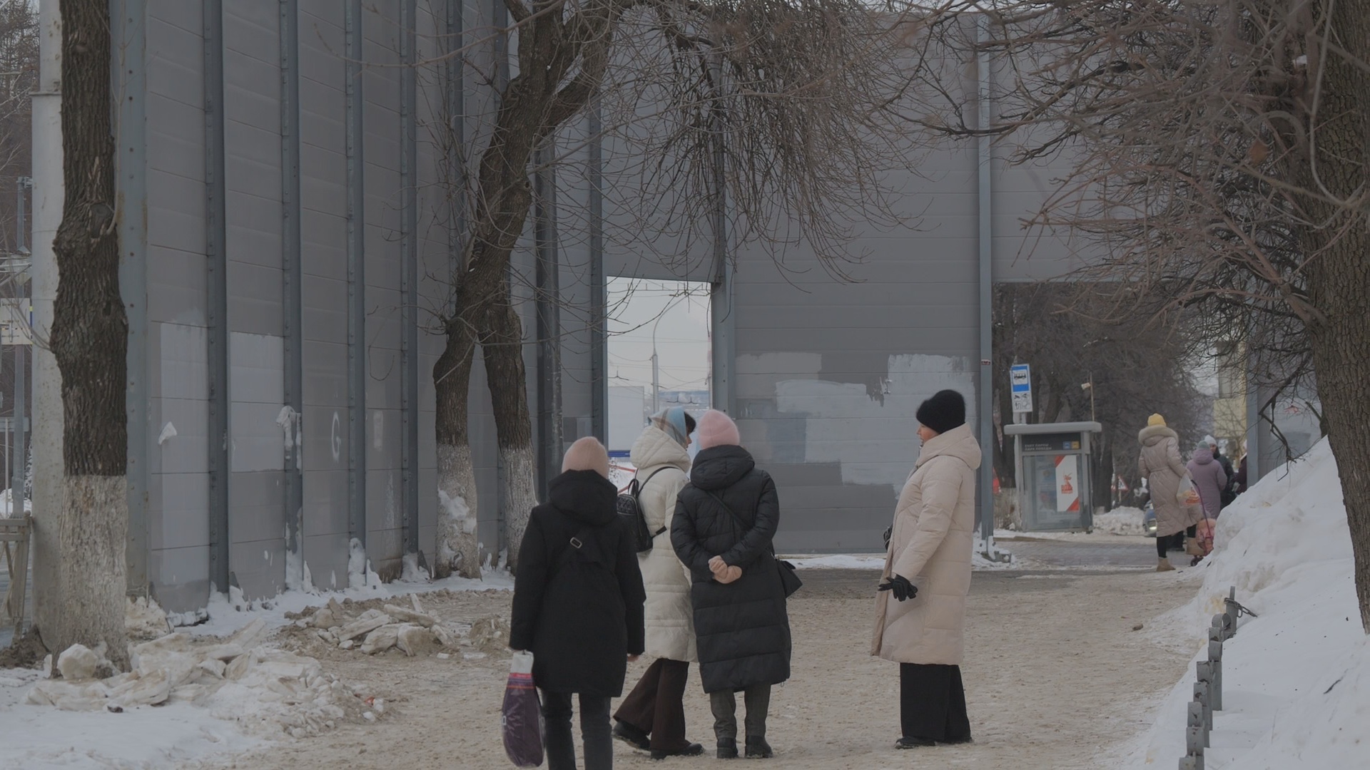 Кадр из репортажа UTV