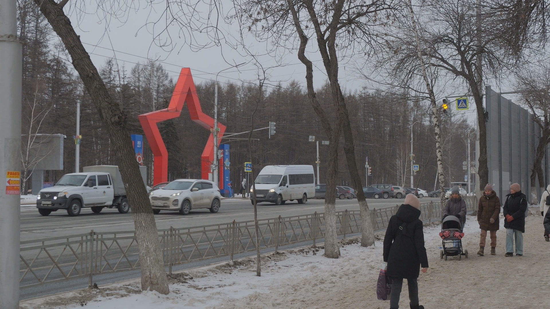 Кадр из репортажа UTV