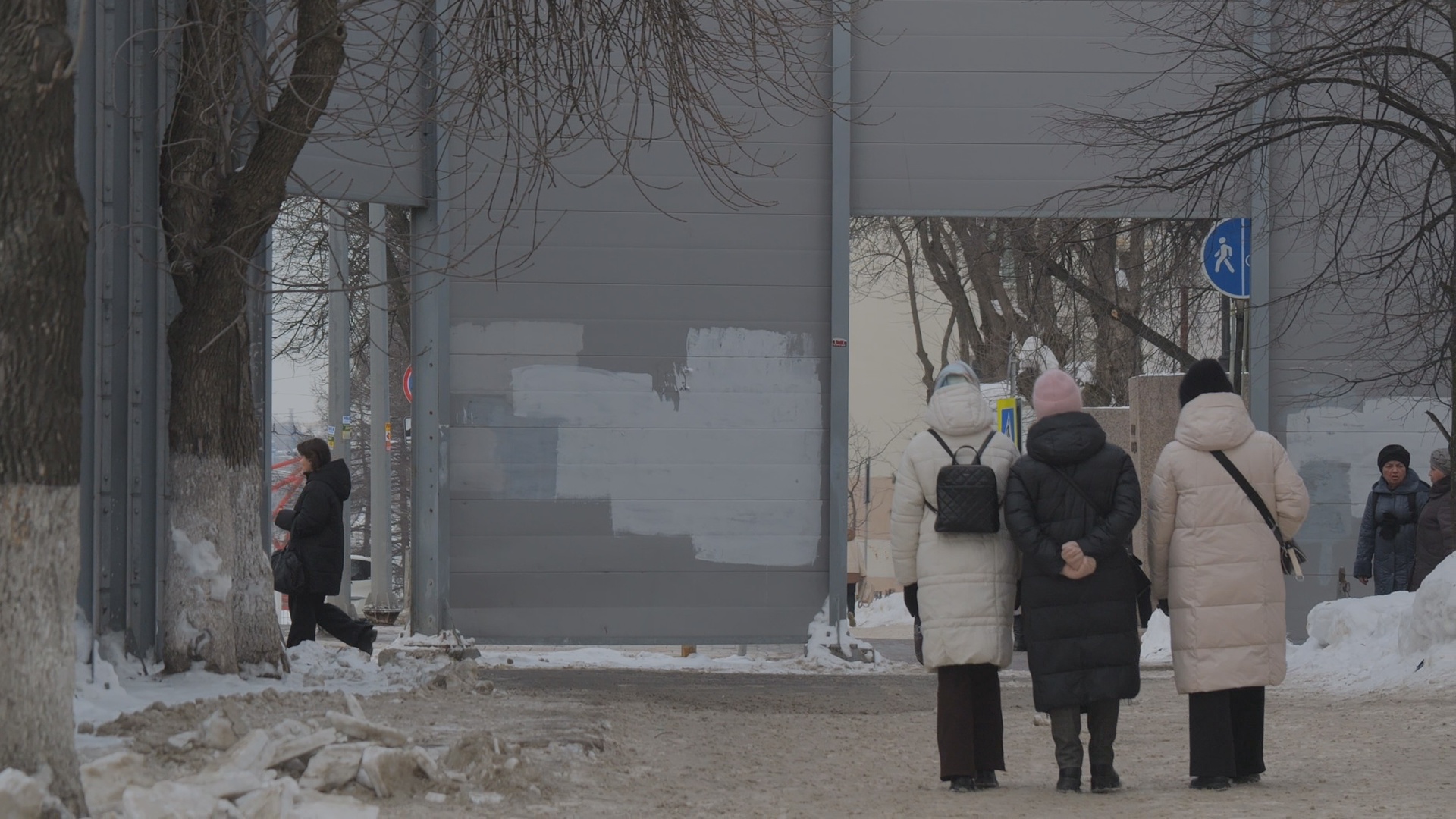 Кадр из репортажа UTV