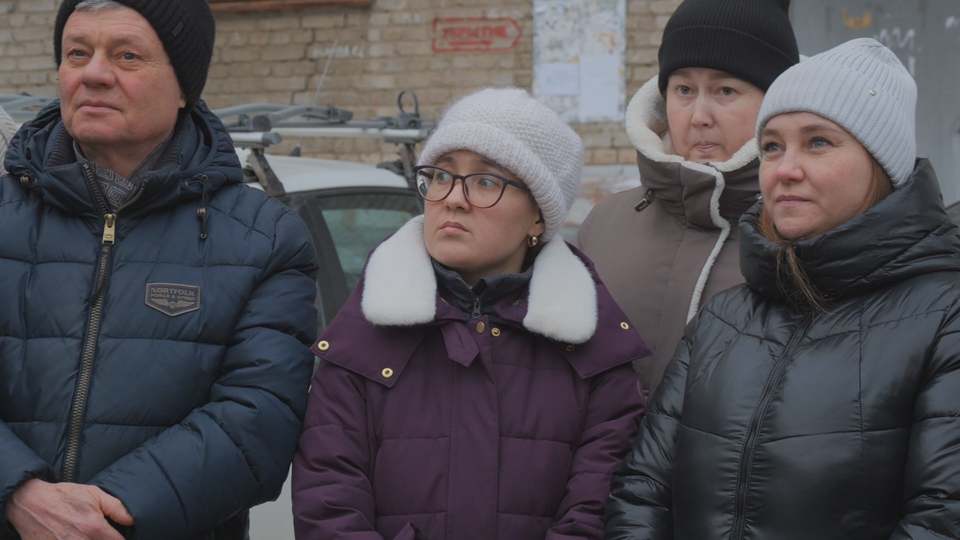 Кадр из репортажа UTV