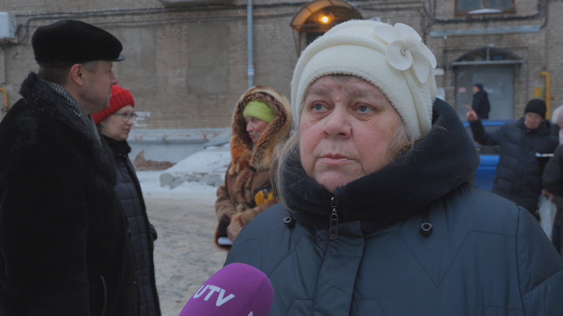 Кадр из репортажа UTV