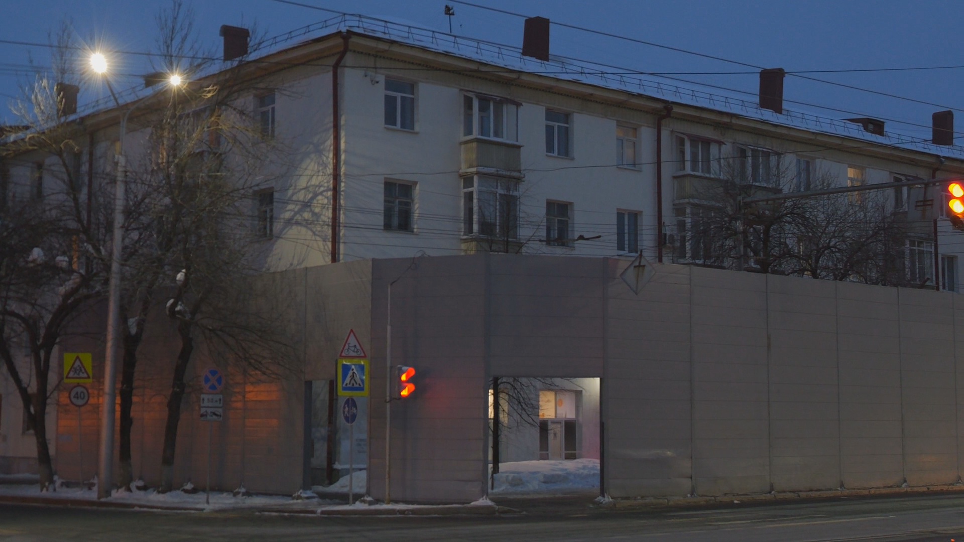 Кадр из репортажа UTV