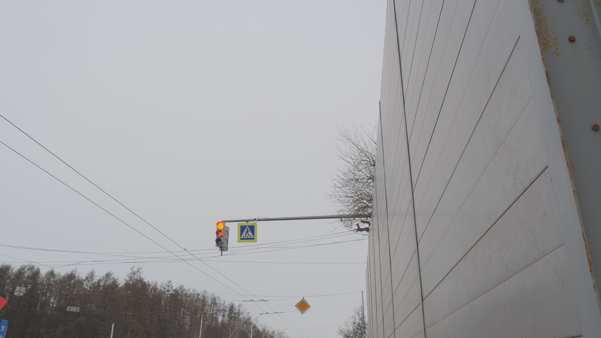 Кадр из репортажа UTV