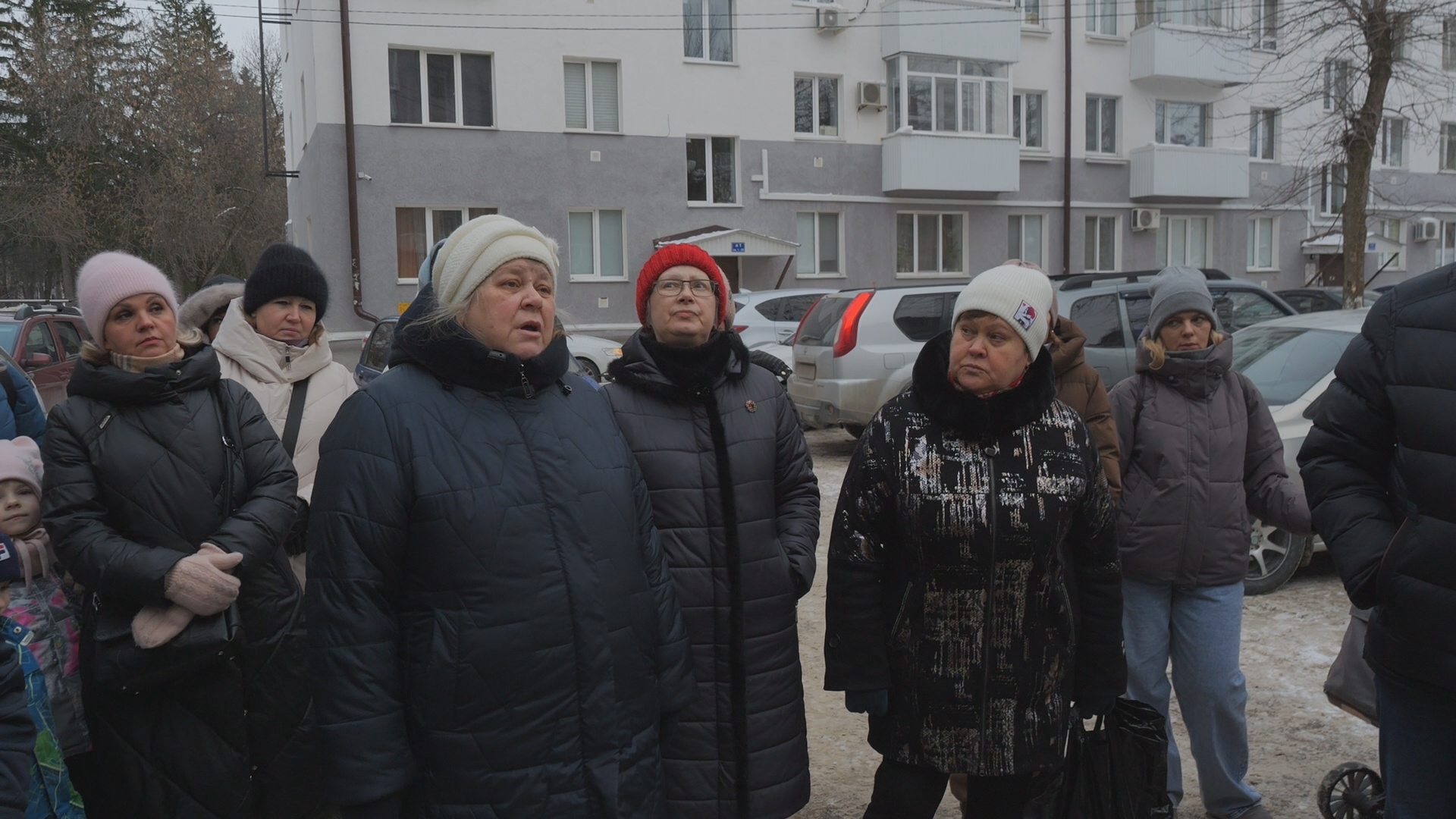 Кадр из репортажа UTV