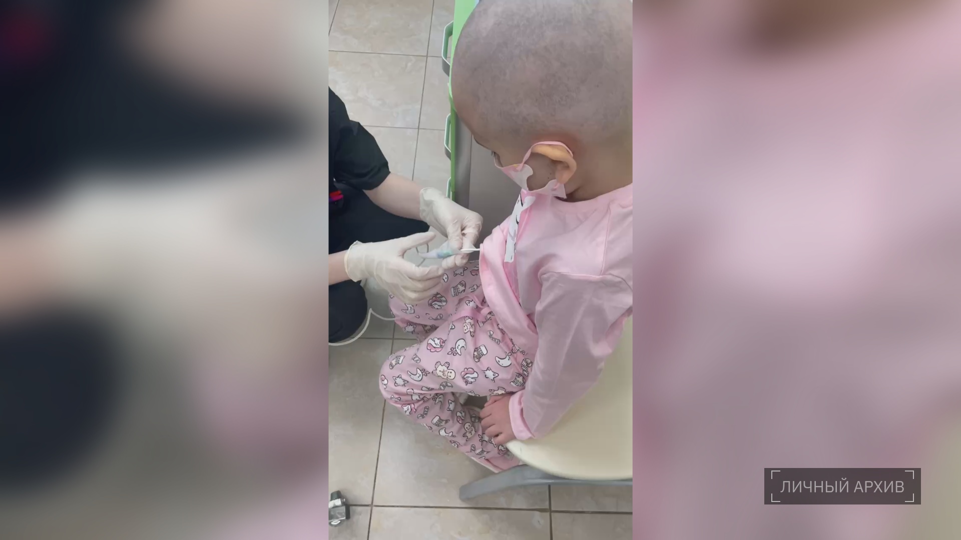 Кадр из репортажа UTV; источник видео – личный архив