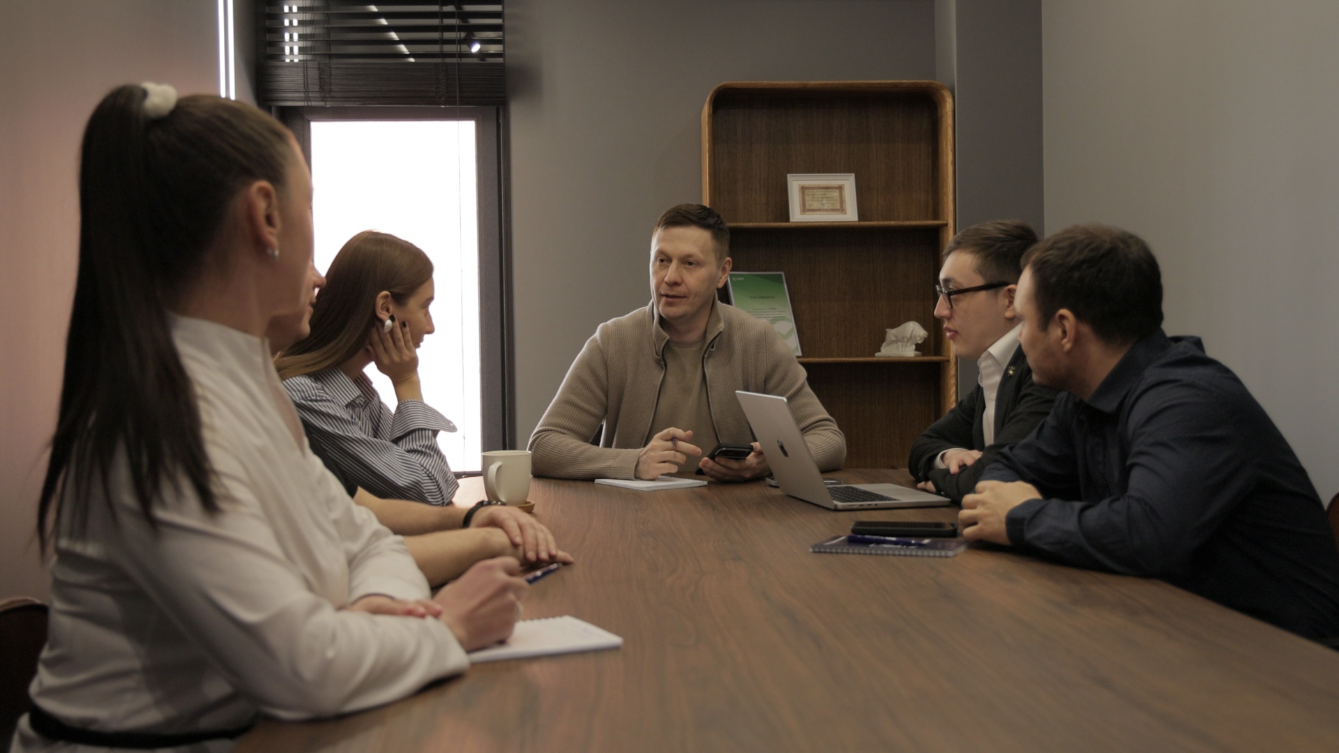 Кадр из репортажа UTV